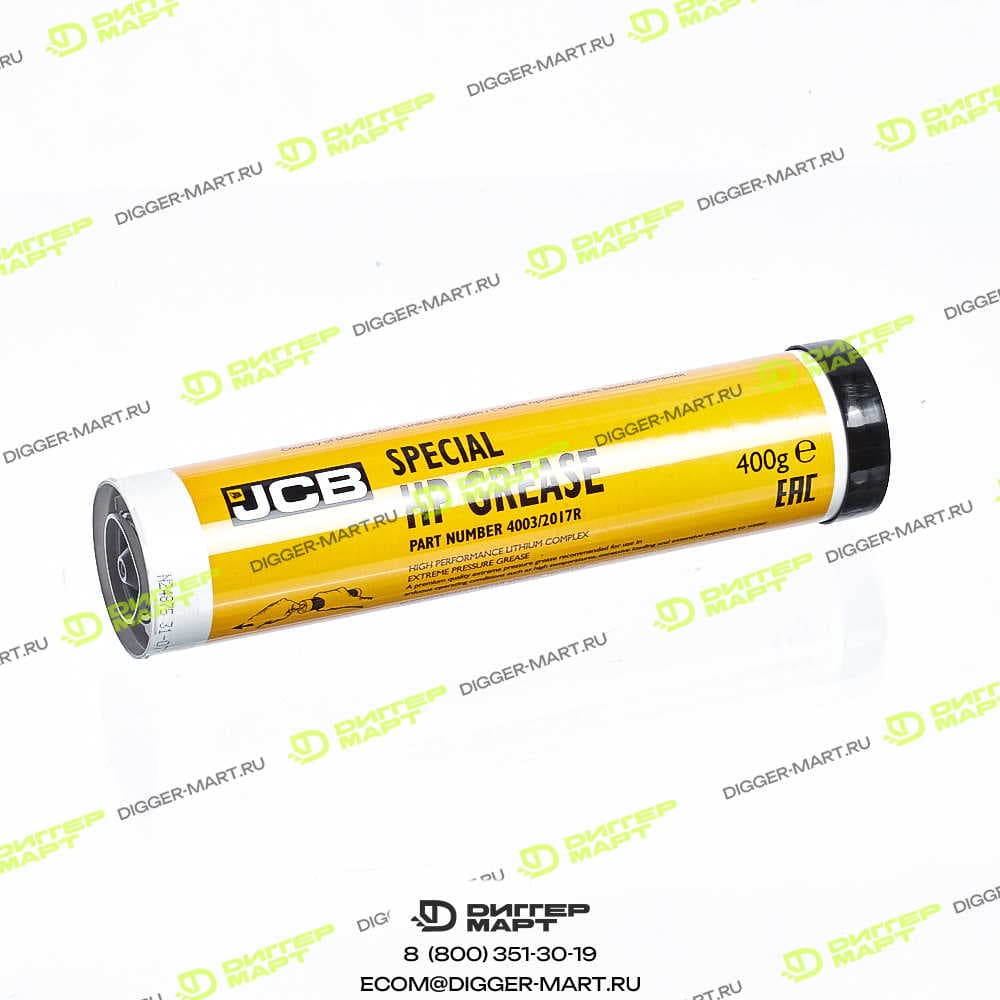 Патрон со смазкой HP Grease, 400г. JCB 4003/2017