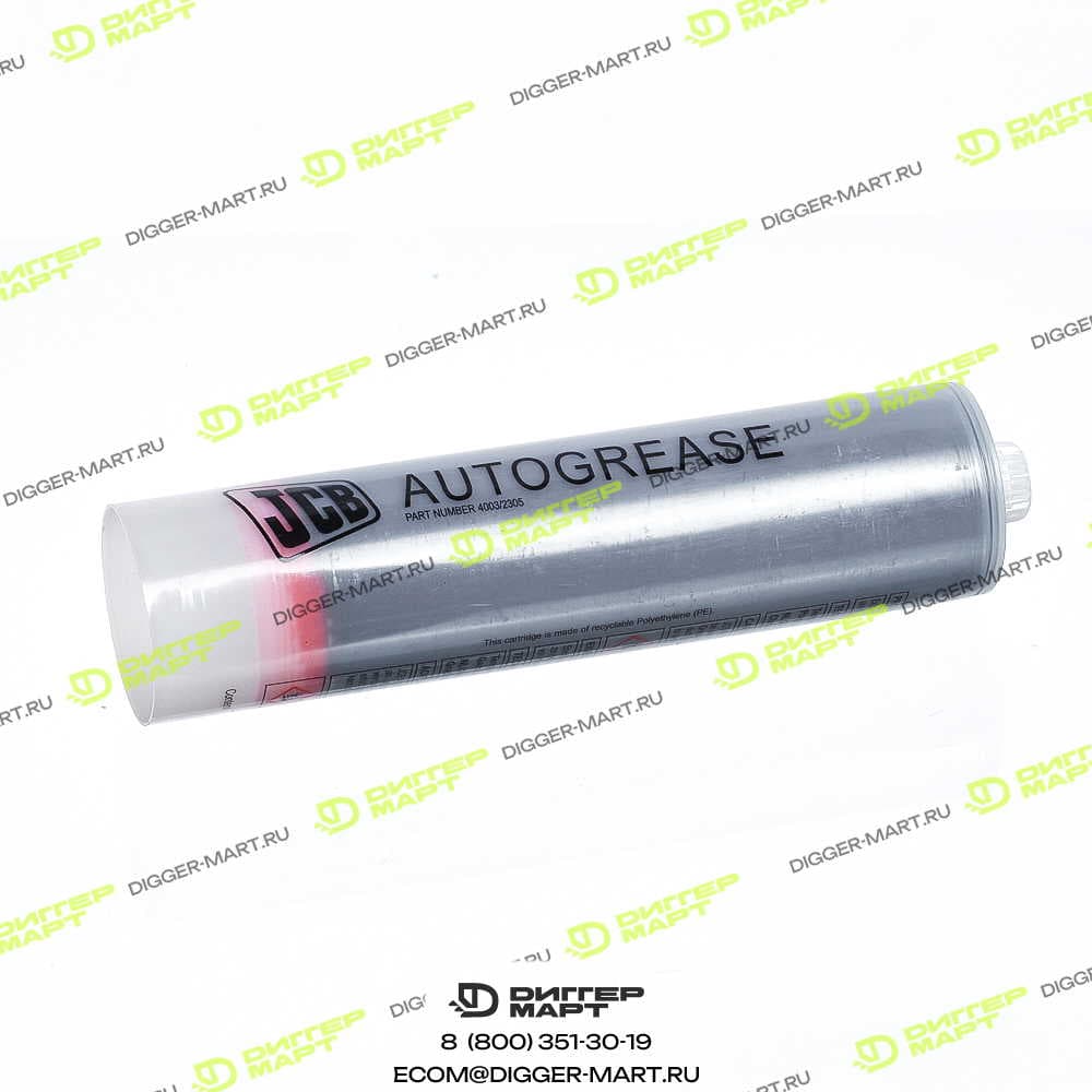 Патрон для смазки Auto Grease, 500 гр. JCB 4003/2305