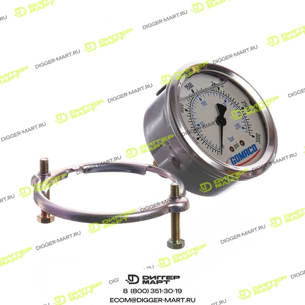 Индикатор давления масла 0-3000 PSI GOMACO 700-35A46