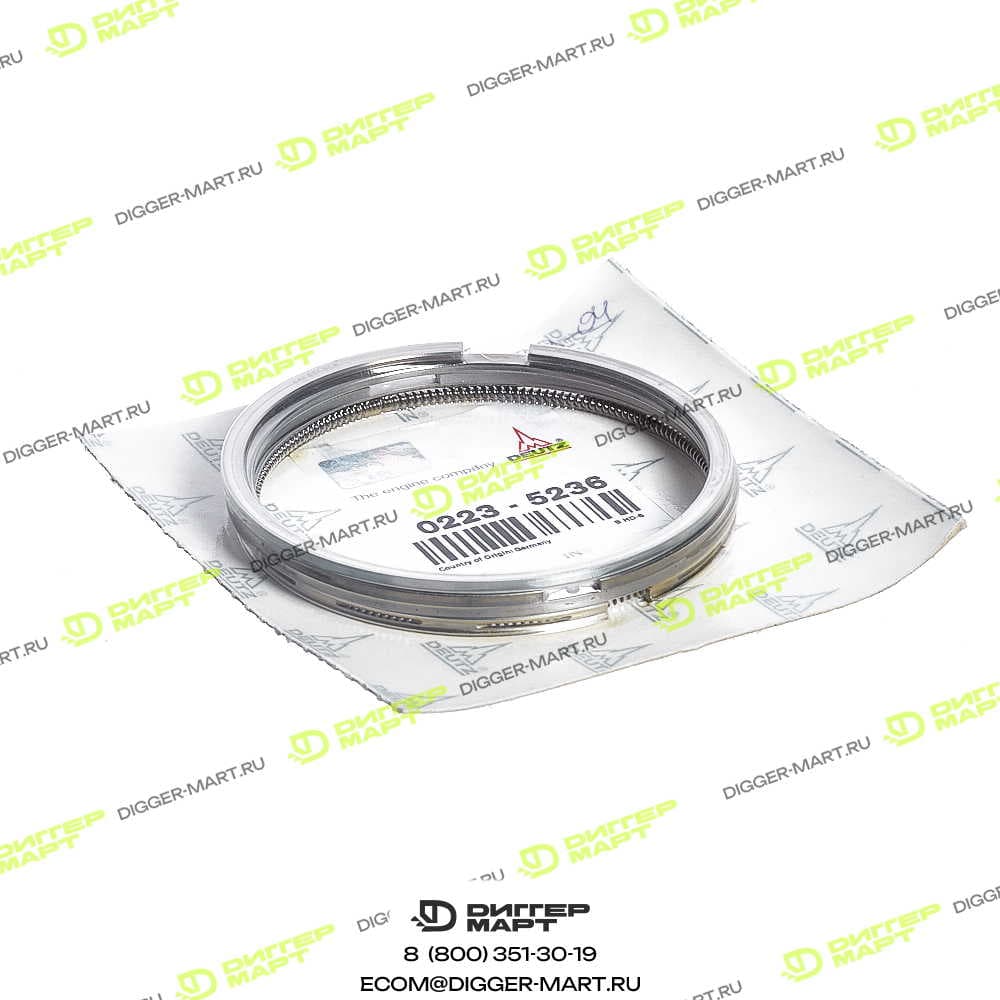 Комплект поршневых колец 102 мм. DEUTZ 02235236