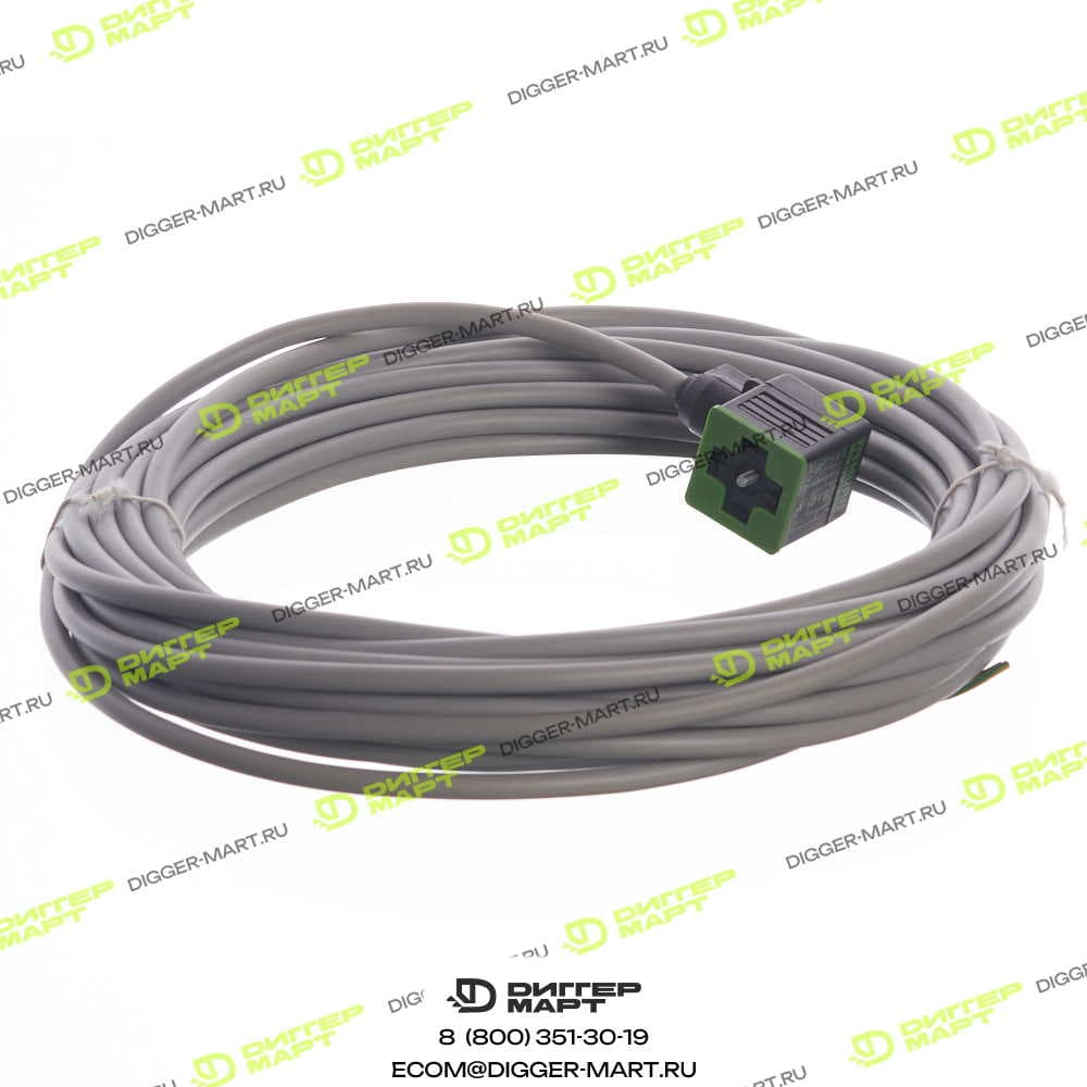 Кабель с разъемом DIN 43650, длина 10м, 3 контакта SENNEBOGEN S037688