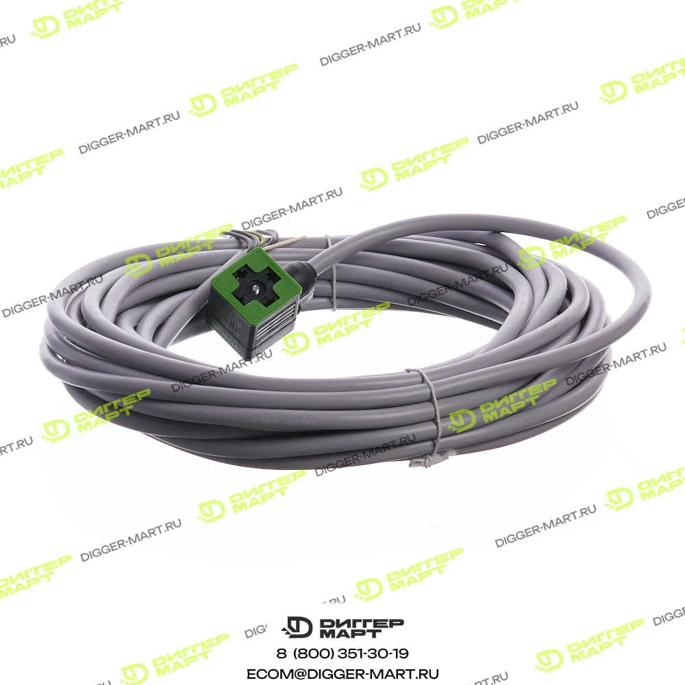 Кабель с разьемом DIN 43650, длина 10м, 5 контактов SENNEBOGEN S037690