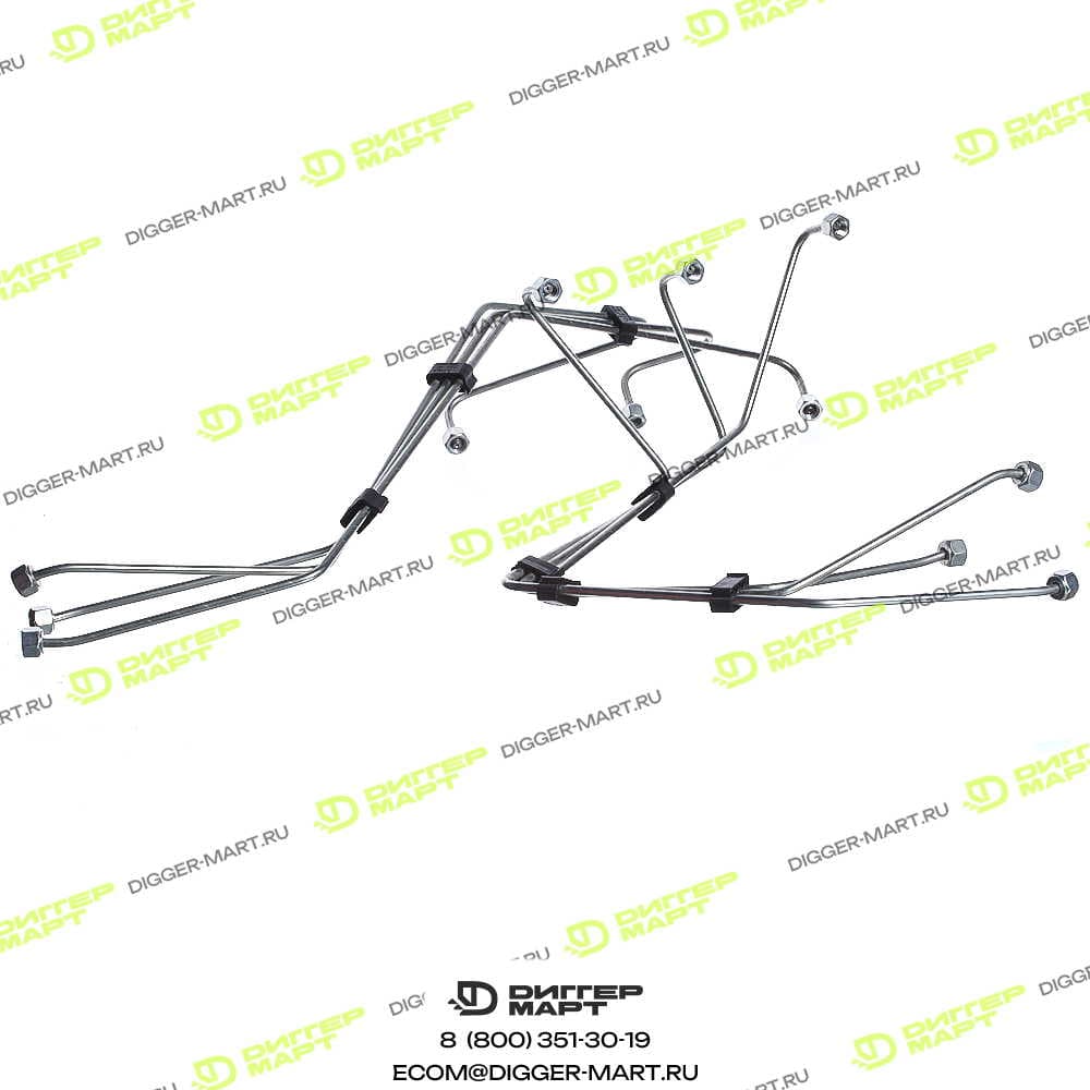 Комплект топливных трубок JCB 02/950440