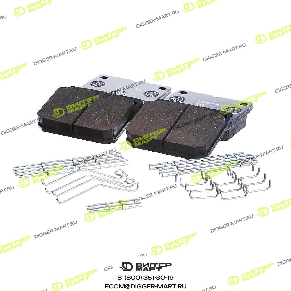 Комплект колодок рабочего тормоза JCB 15/920396