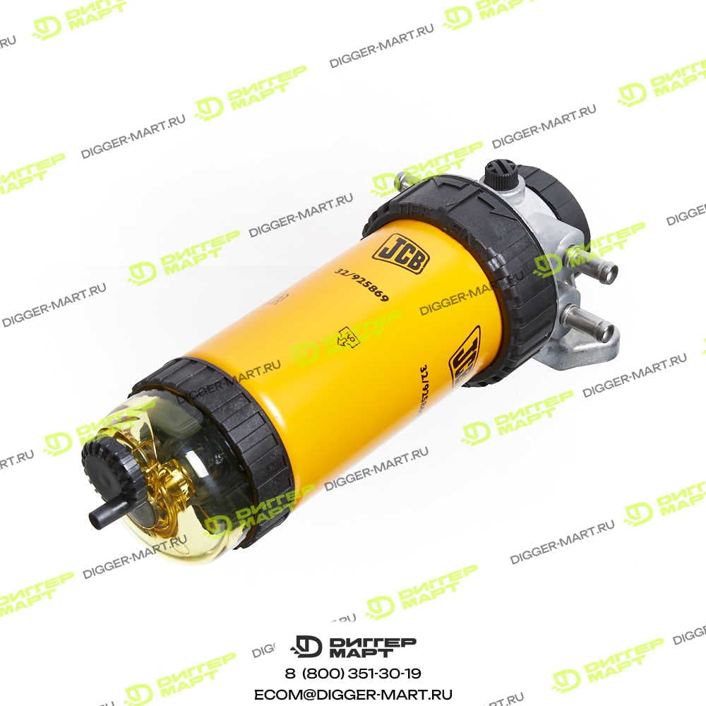 Фильтр отстойник в сборе (4 штуцера) JCB 32/926081