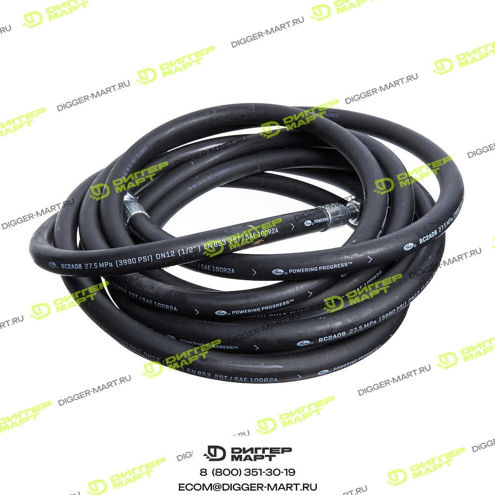 Шланг 1/2" BSP 7660 мм JCB 629/80012
