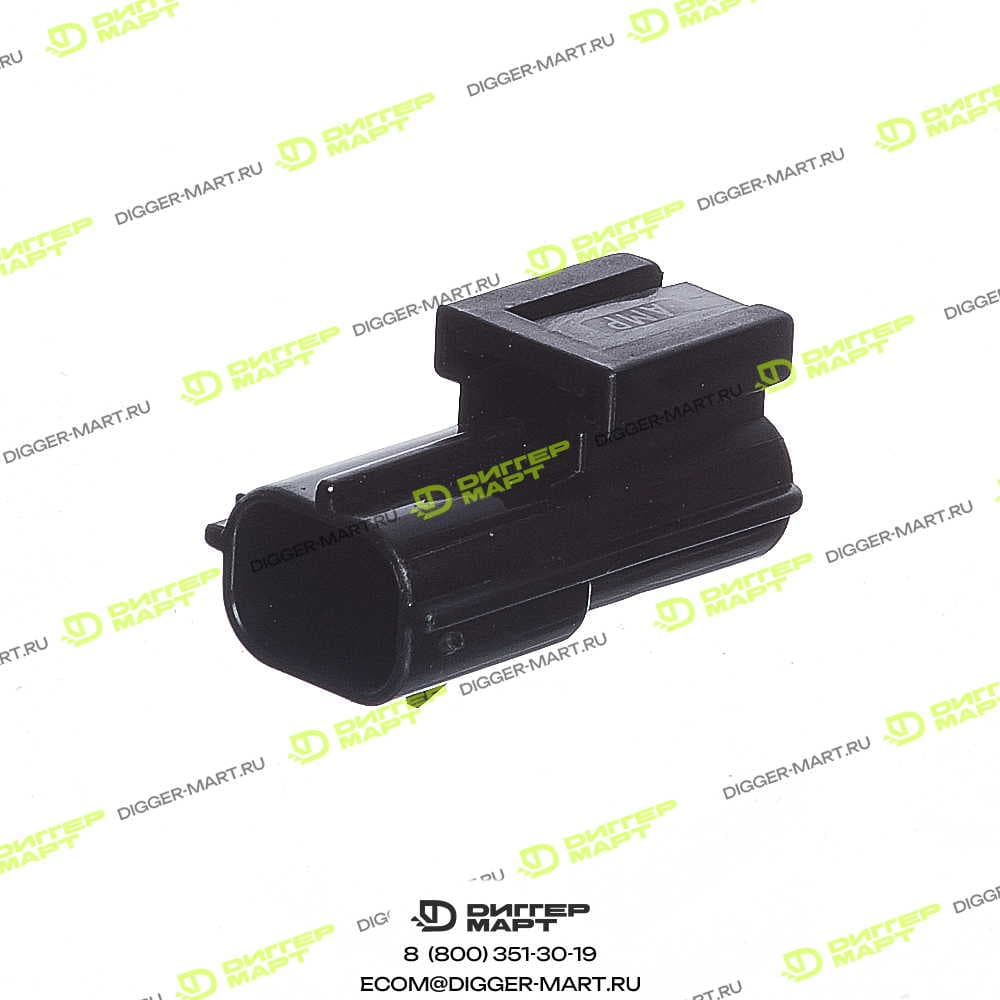 Колодка электропроводки, 2 контакта JCB 715/06200
