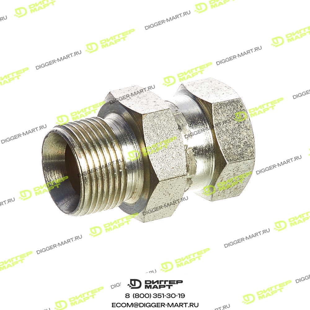 Переходник мама/папа BSP 5/8 x 3/4 JCB 892/00272
