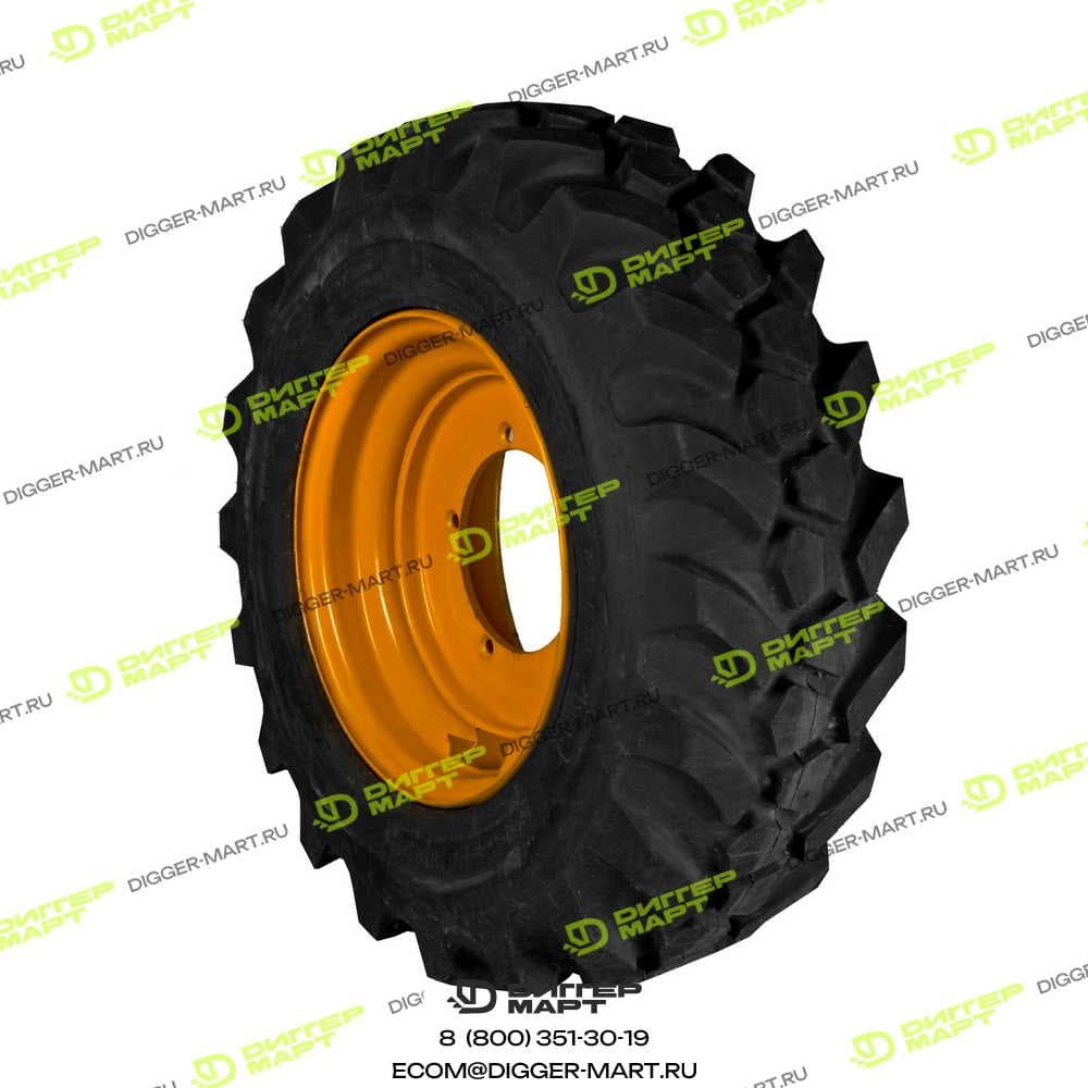 Колесо в сборе 15,5 x 25 Sitemaster JCB 160/01964