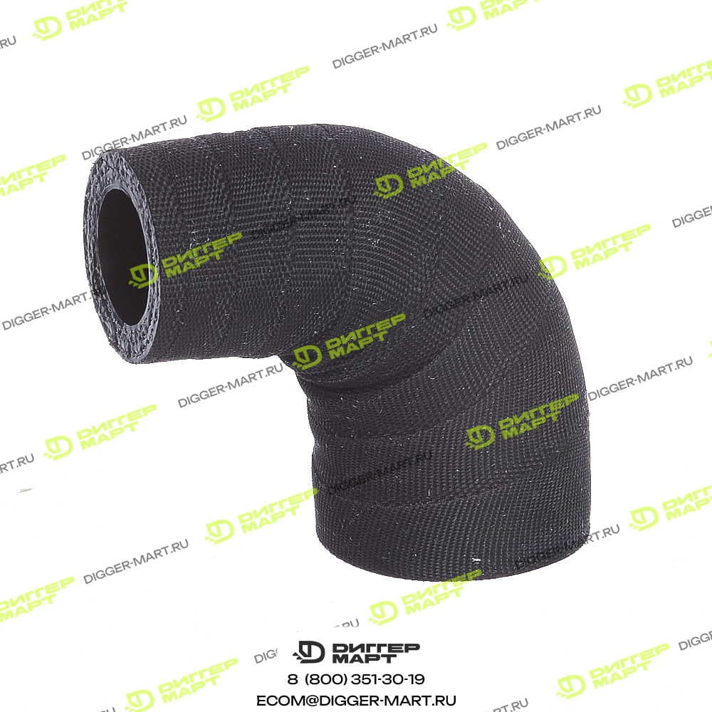 Патрубок угловой 90* x 22mm x 16mm JCB 6900/0041
