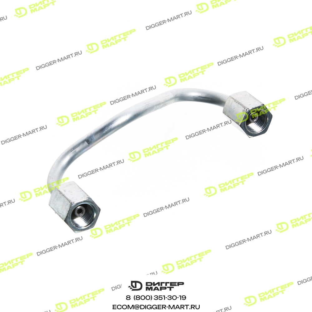 Топливная трубка подачи на рейку JCB 02/802586