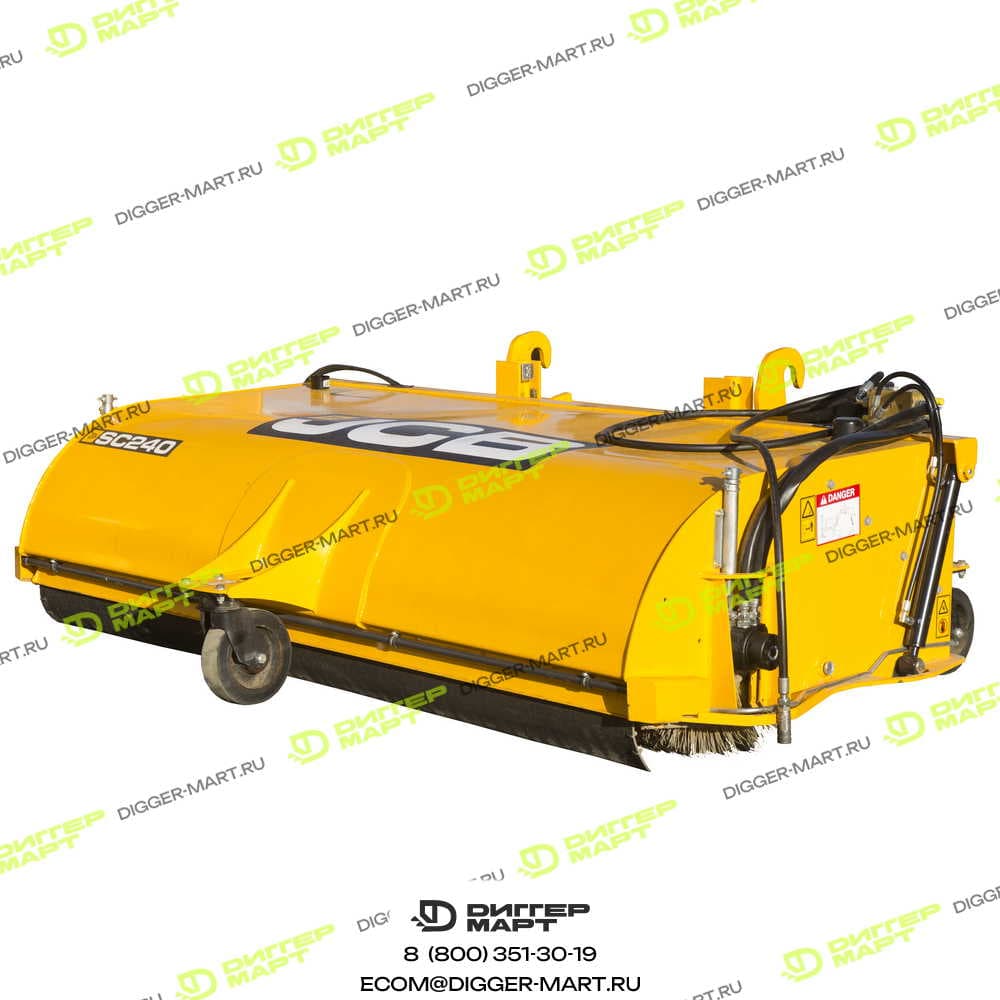 Дорожная щетка с бункером 0,32 м3, SC240 JCB 980/90507