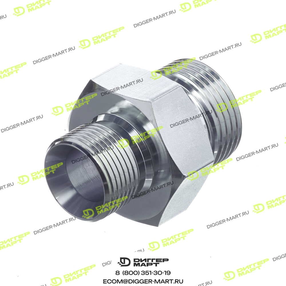 Переходник папа/папа BSP 1" x 3/4" JCB 1606/0012