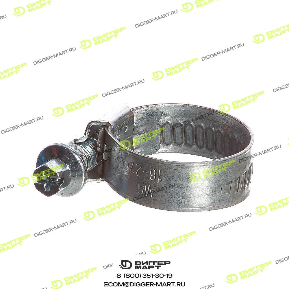 Хомут 16-27мм JCB 2201/0005