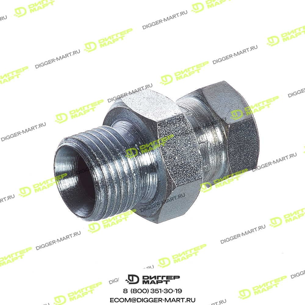 Переходник мама/папа BSP 3/8 x 1/2 JCB 816/20018