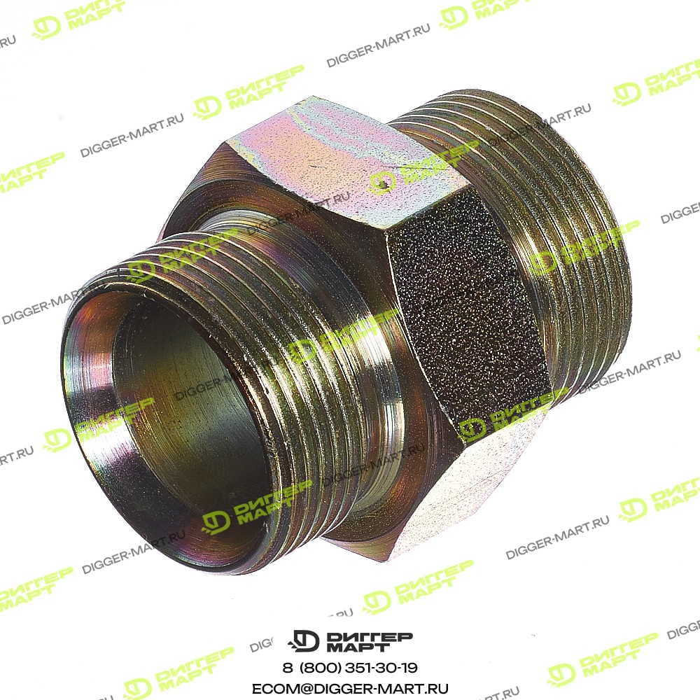 Адаптер папа/папа BSP 1.1/4" x 1.1/4" JCB 1604/0009