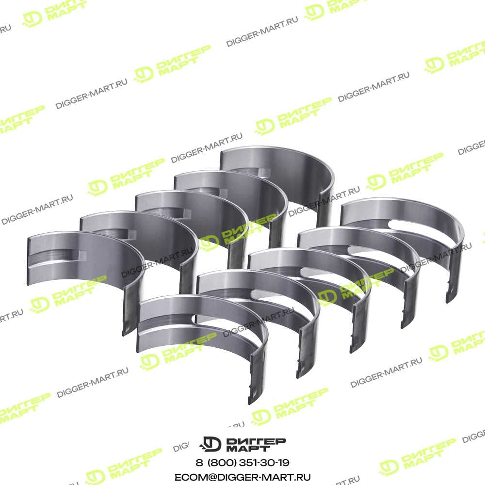 Комплект коренных вкладышей (0,10inh) JCB 02/192003