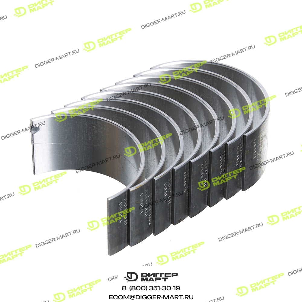 Комплект шатунных вкладышей + 0,25мм JCB 02/192086