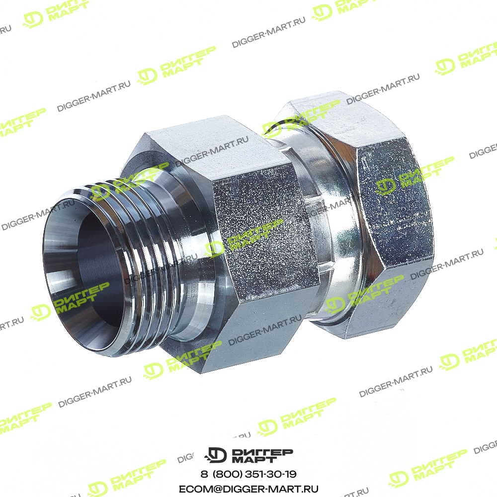 Переходник папа/мама BSP 1" x 1" JCB 1612/0008