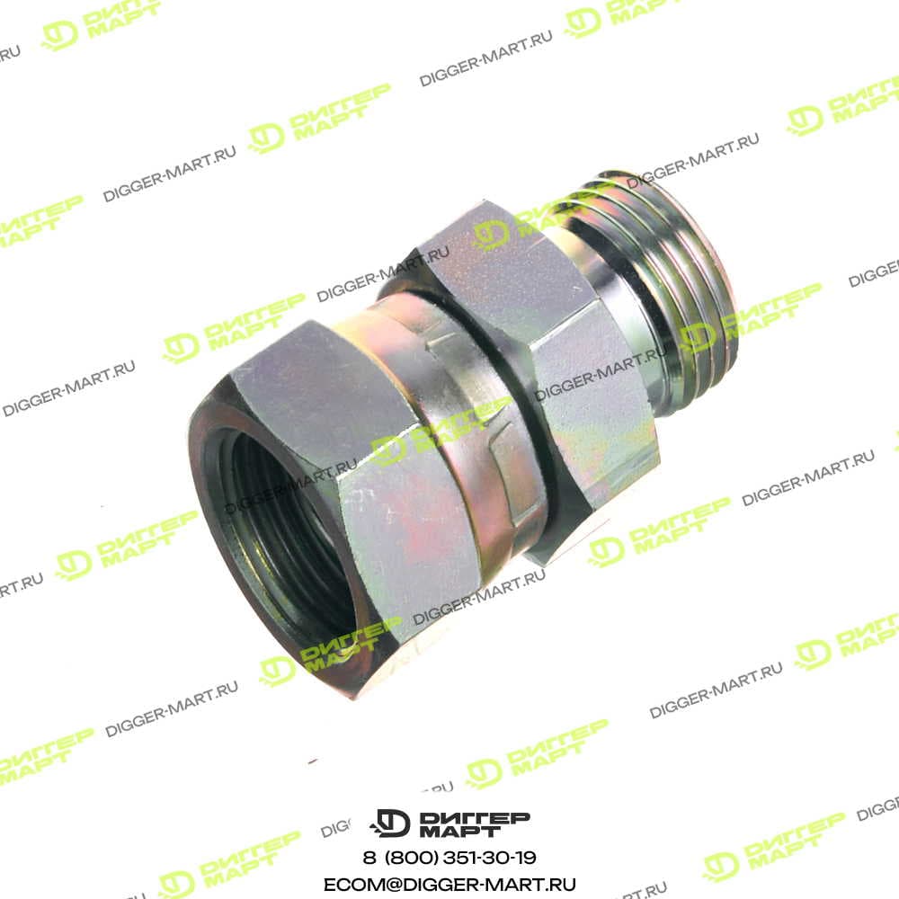 Переходник папа/мама BSP 1/2" x 1/2" JCB 1612/2052