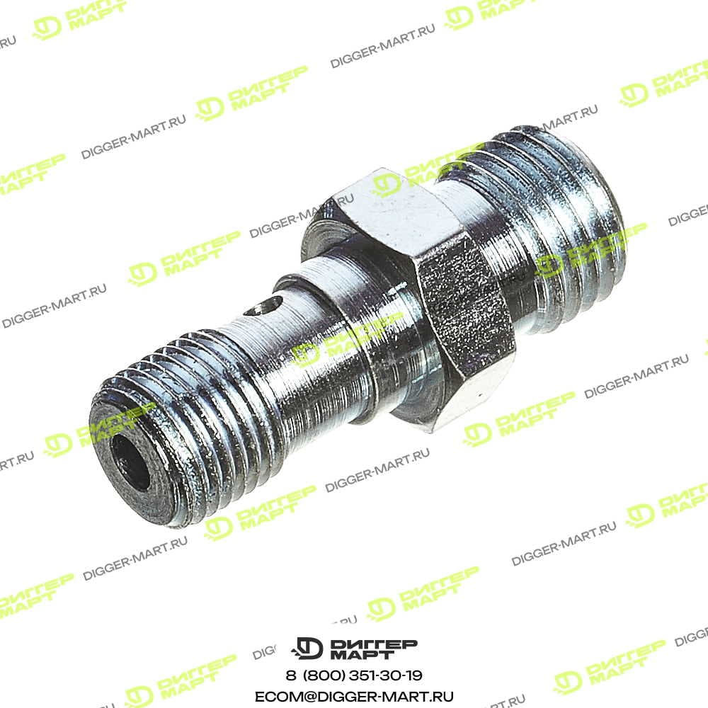 Штуцер обратки форсунки JCB 02/100355