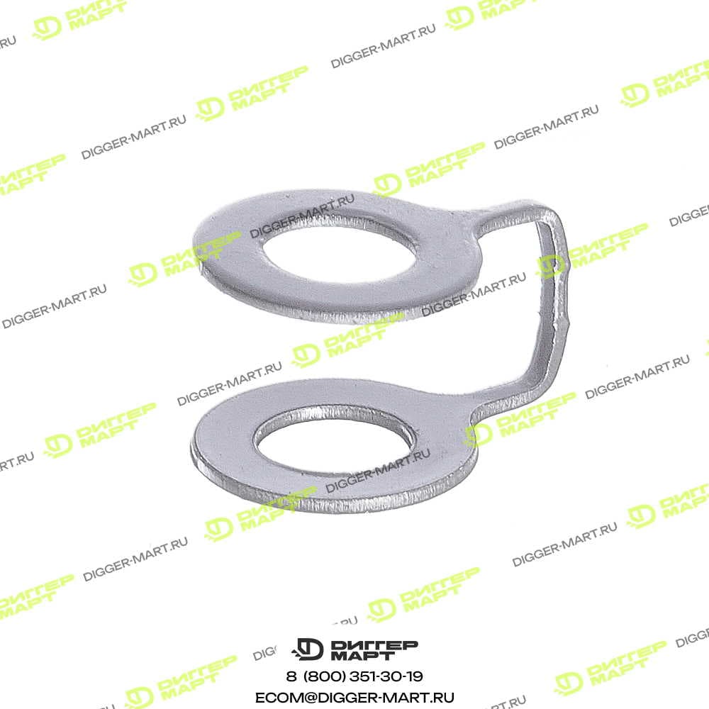 Уплотнение обратки форсунок JCB 02/801249