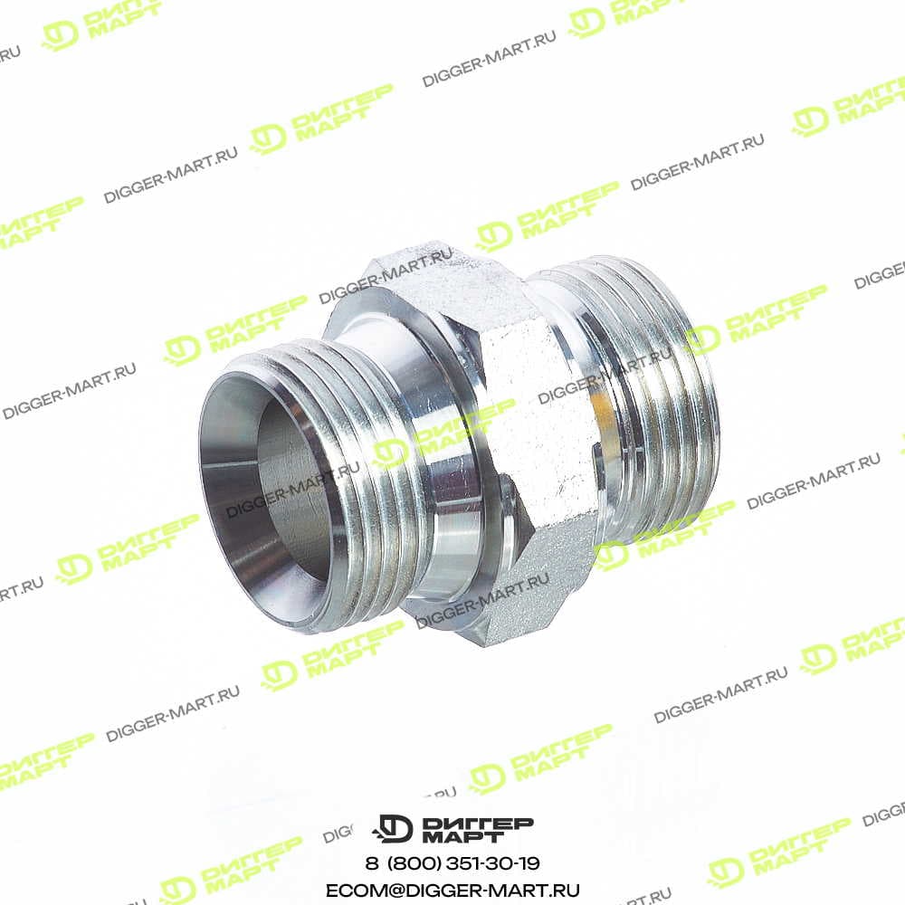 Адаптер папа/папа BSP 1" x 1" JCB 1604/0008