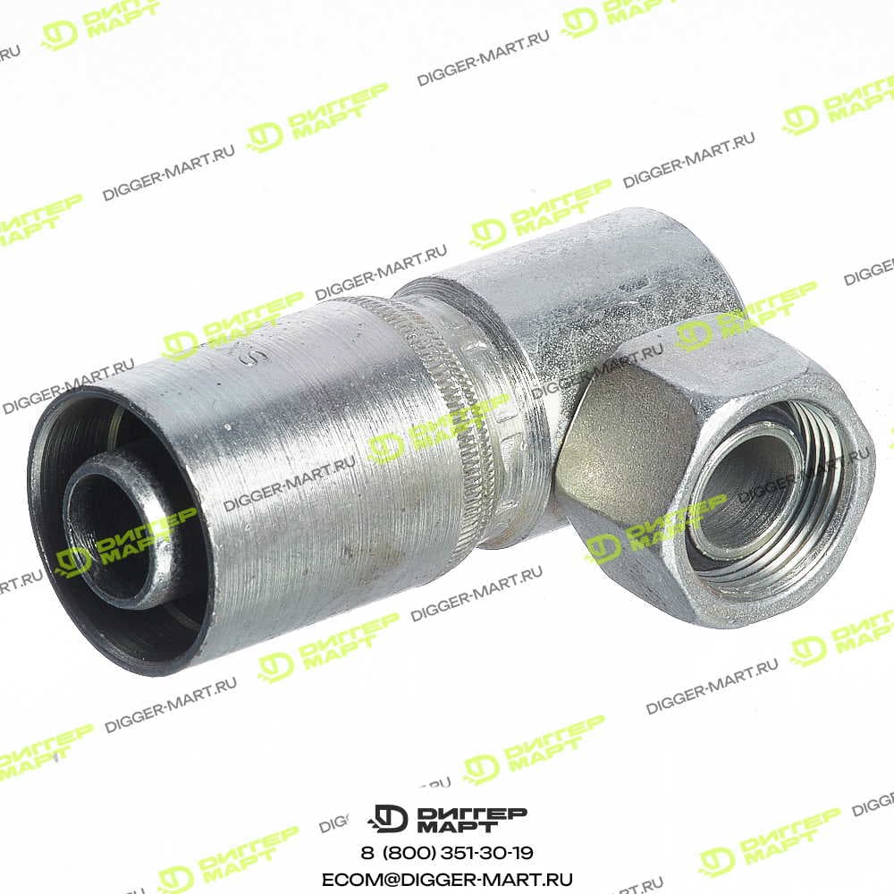 Угловой адаптер 4SP BSP Г compact 3/4" 90 d20 JCB 893/90541
