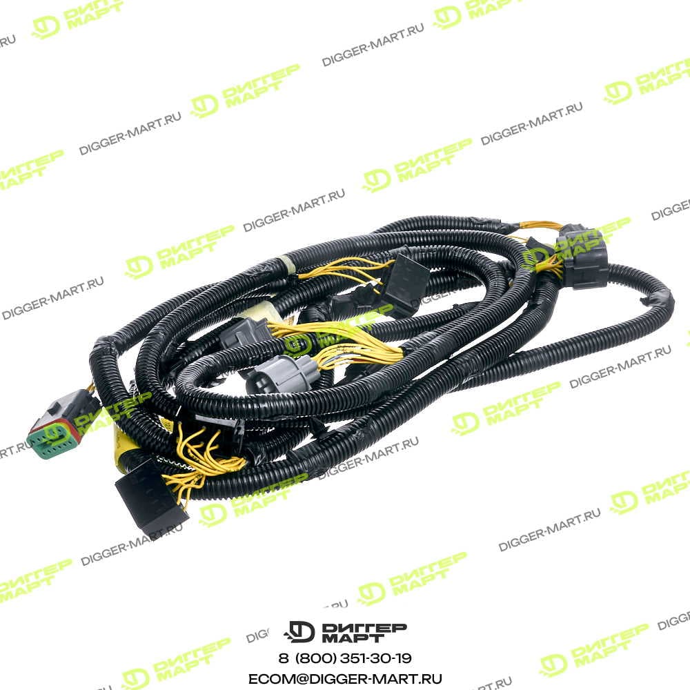 Жгут кабины правый (с кондиционером) JCB 721/11637