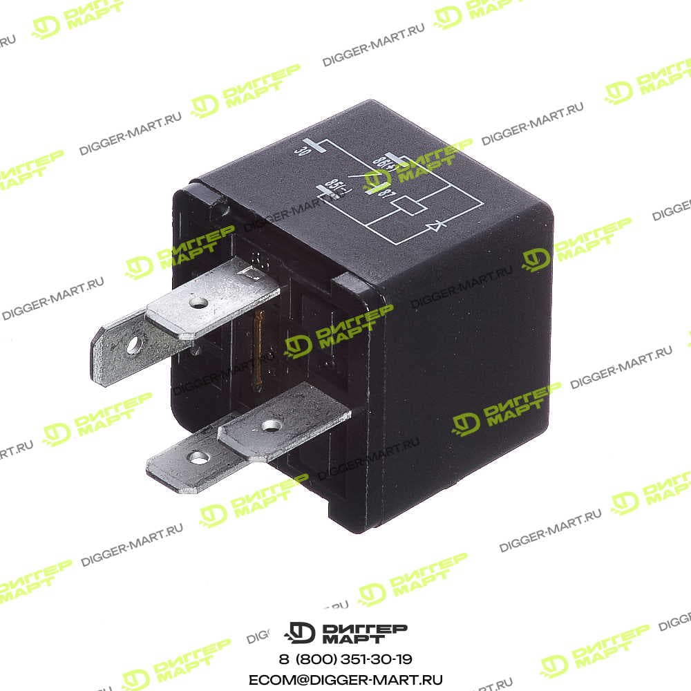 Реле (синее) 12V JCB 716/09500