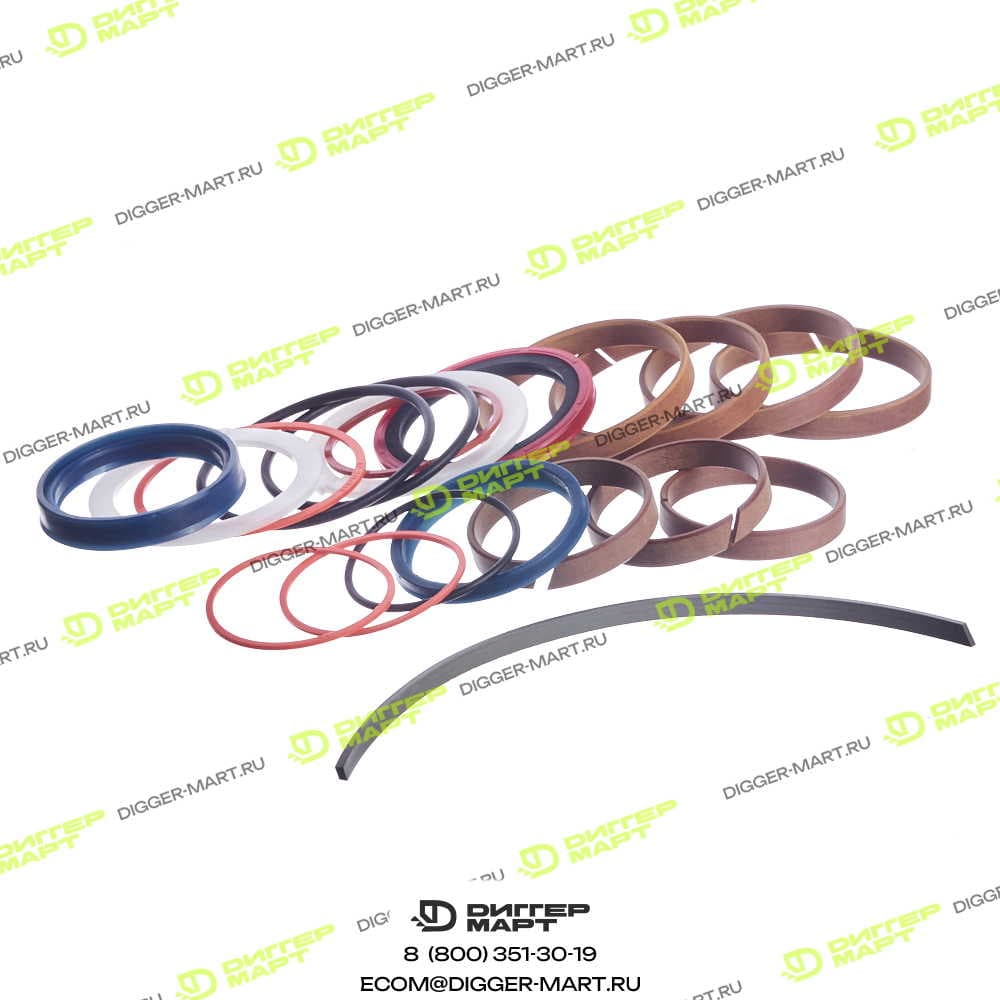 Комплект уплотнений для гидроцилиндра S00080531 EUROMEC F007005020