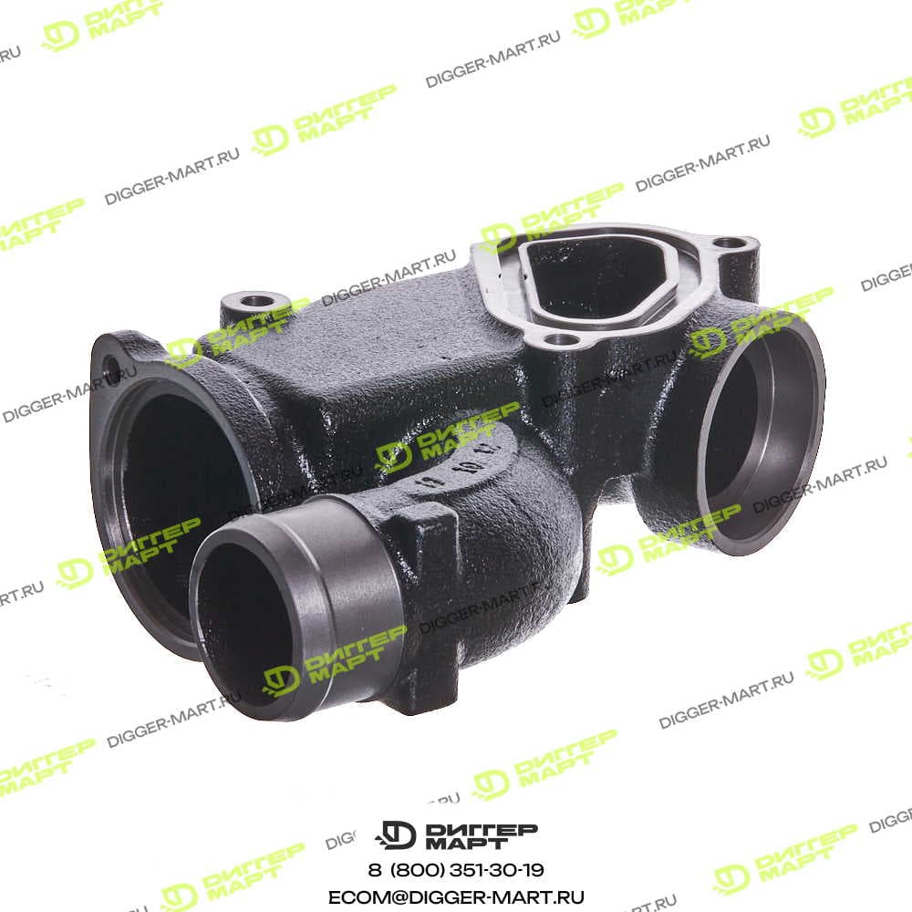 Корпус сист. охл. (соед. вод. помпы с гбц корпус термостата) DEUTZ 04501184