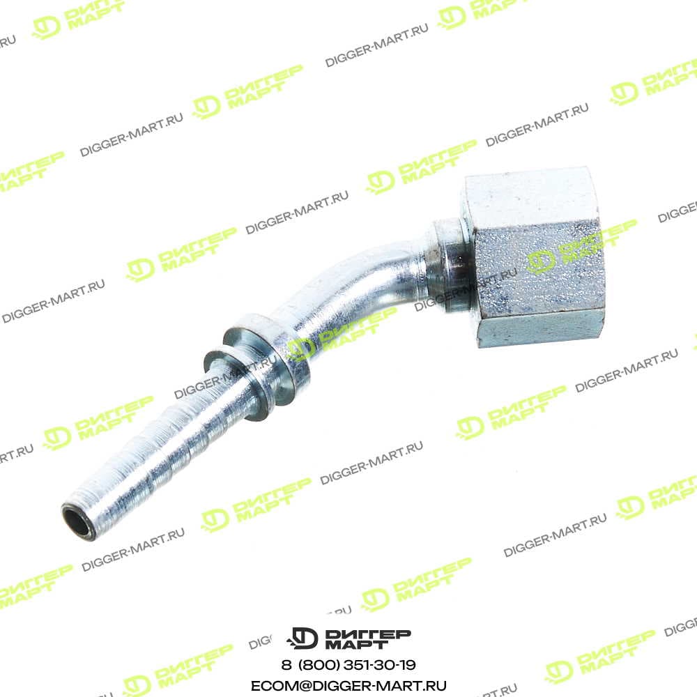 Фитинг DN 06 BSP (Г) 1/4 (45)(o-ring) LONMADI PARTS 703304