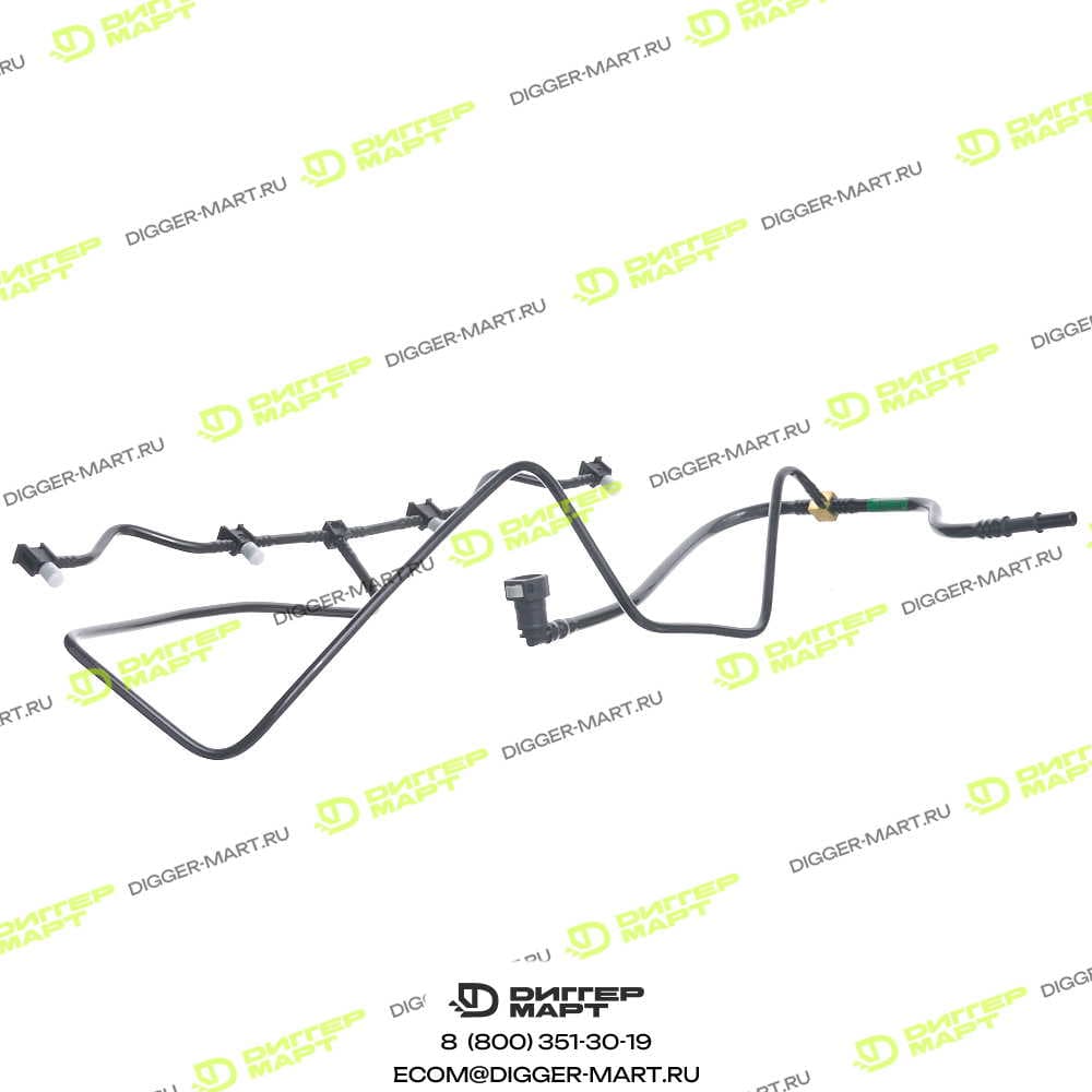 Трубка обратки форсунок JCB 320/07219