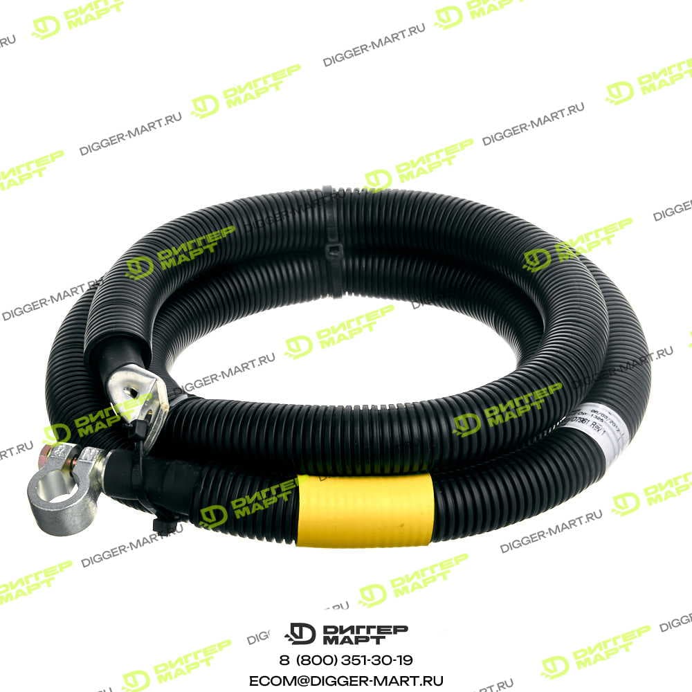Клемма аккумулятора с проводом (отр.) JCB 332/D7961
