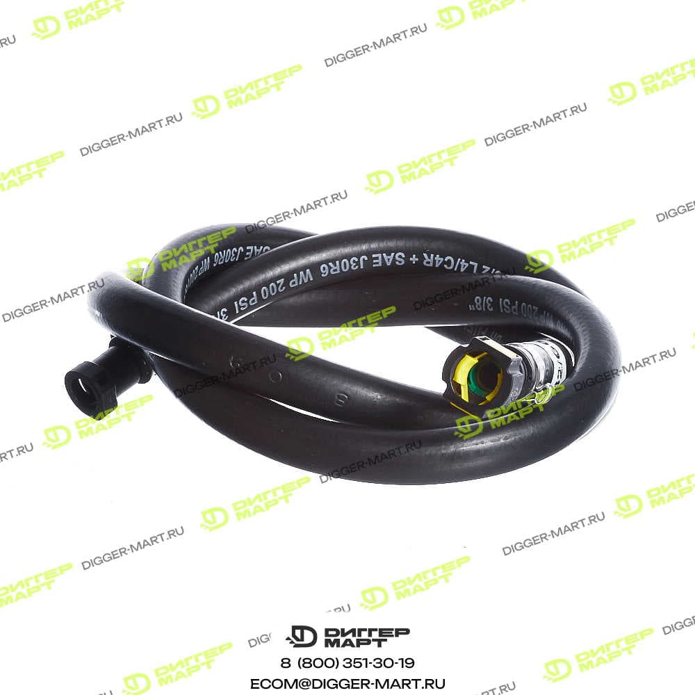 Шланг топливный обратки 1324 mm. JCB 332/G6520