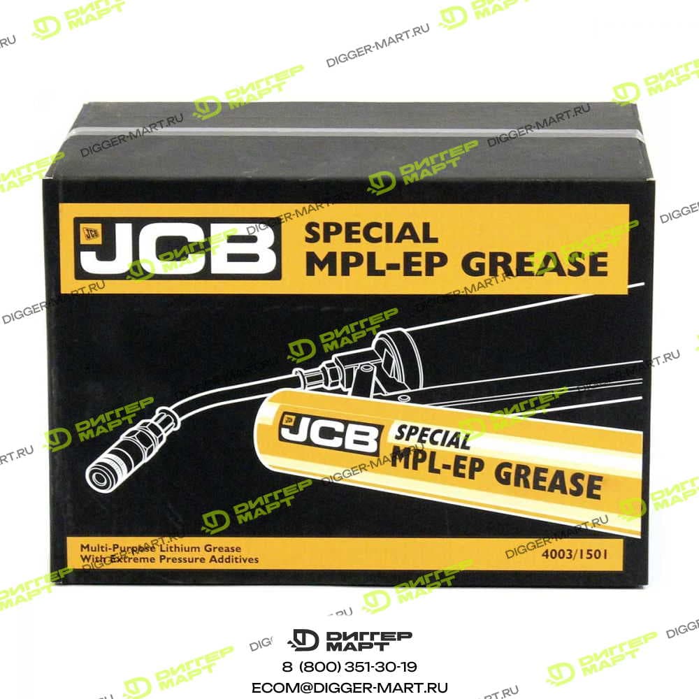 Патрон со смазкой special mpl-ep grease, 400 гр. JCB 4003/1202