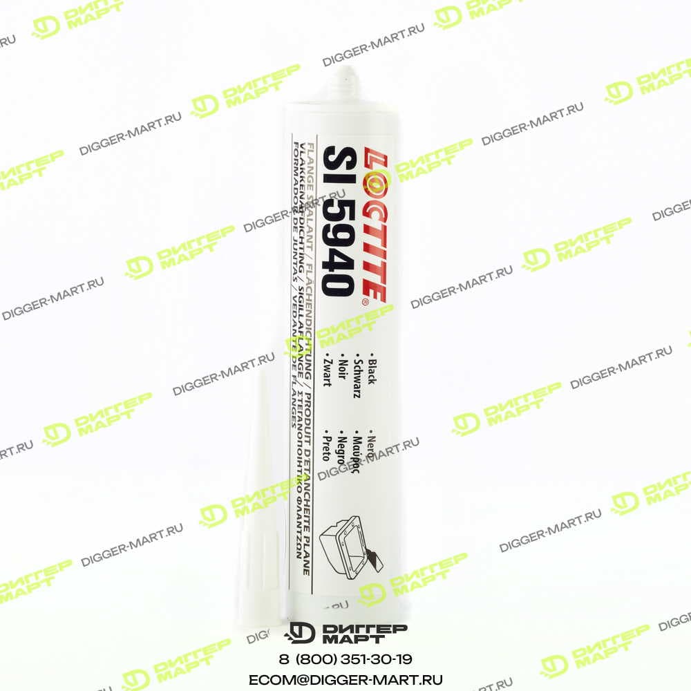 Герметик Loctite Si5940, черный JCB 4102/2940