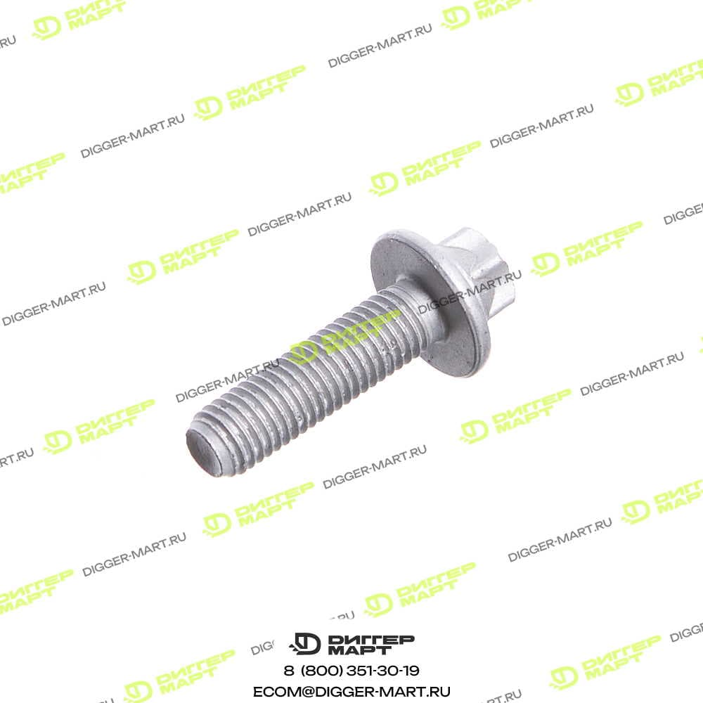 Болт крепления рейки M7x25 6i JCB 320/06625