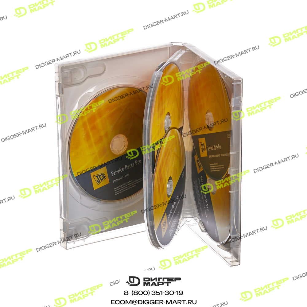 Комплект дисков DVD JCB 333/F1473