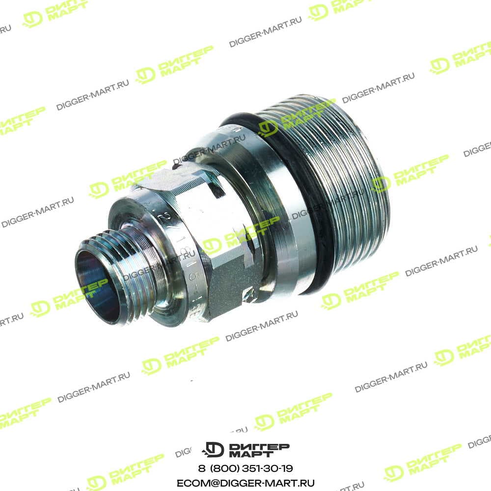 Муфта быстроразъемная грейфера (малая) внешняя резьба М18х1.5 SENNEBOGEN S114845
