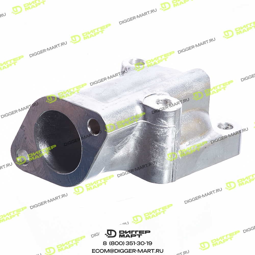 Угловой адаптер (4HK1) JCB 02/802680