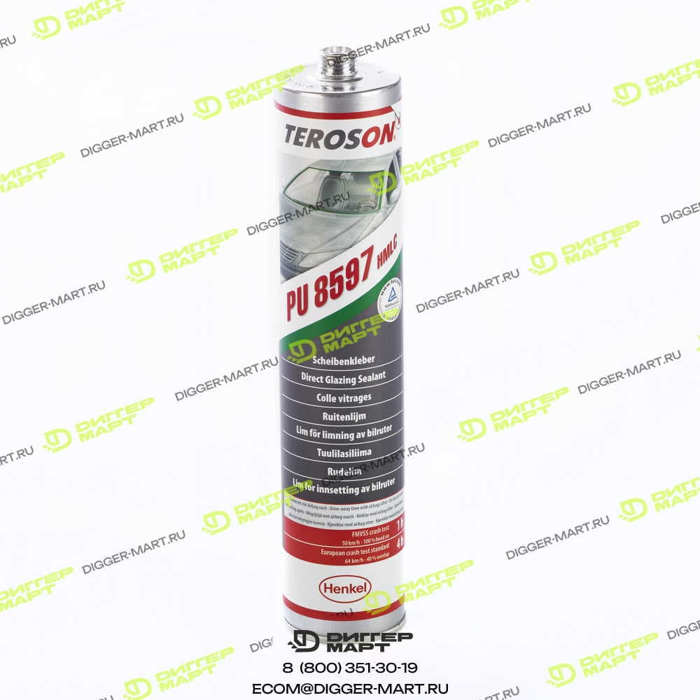 Клей для вклейки стекол TEROSON PU 8597 HMLC, 310 мл. JCB 4103/2110