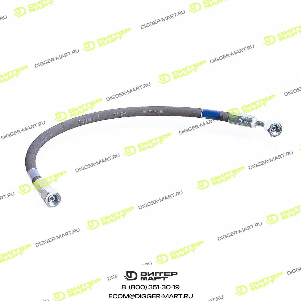 Шланг 1/4 BSP 535 мм JCB 332/S2927