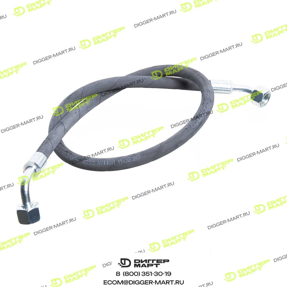Рукав высокого давления 1/4" BSP x 810мм JCB 332/W1617