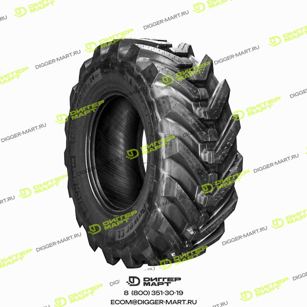 Шина 440/80 - 24 (16,9 R 24) PR 22 POWER CL MICHELIN M165629