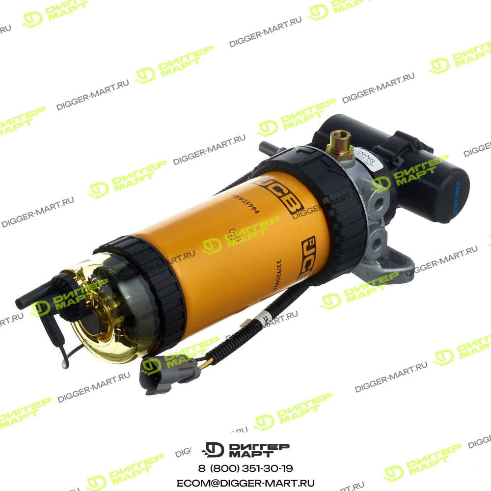 Насос подкачки в сборе с топл. фильтром отстойником JCB 320/07457