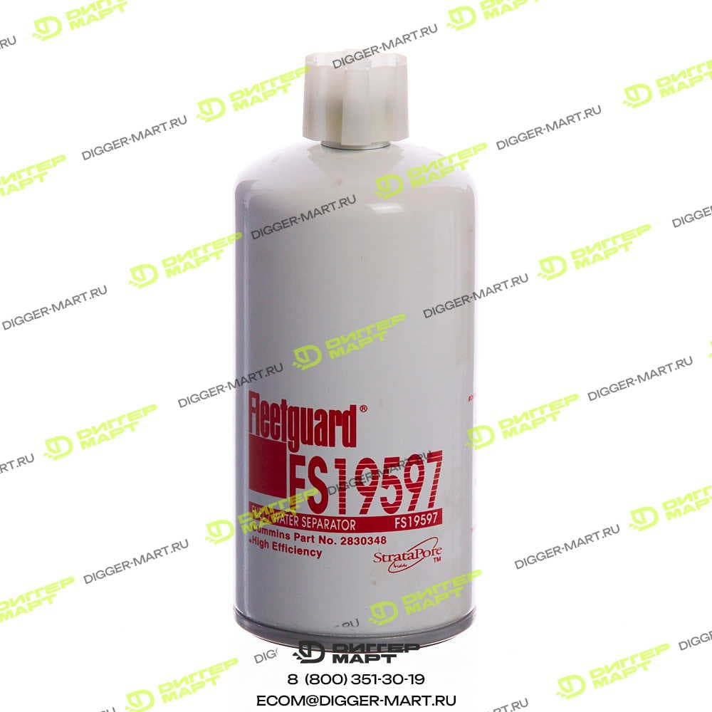 Топливный фильтр сепаратор FLEETGUARD FS19597