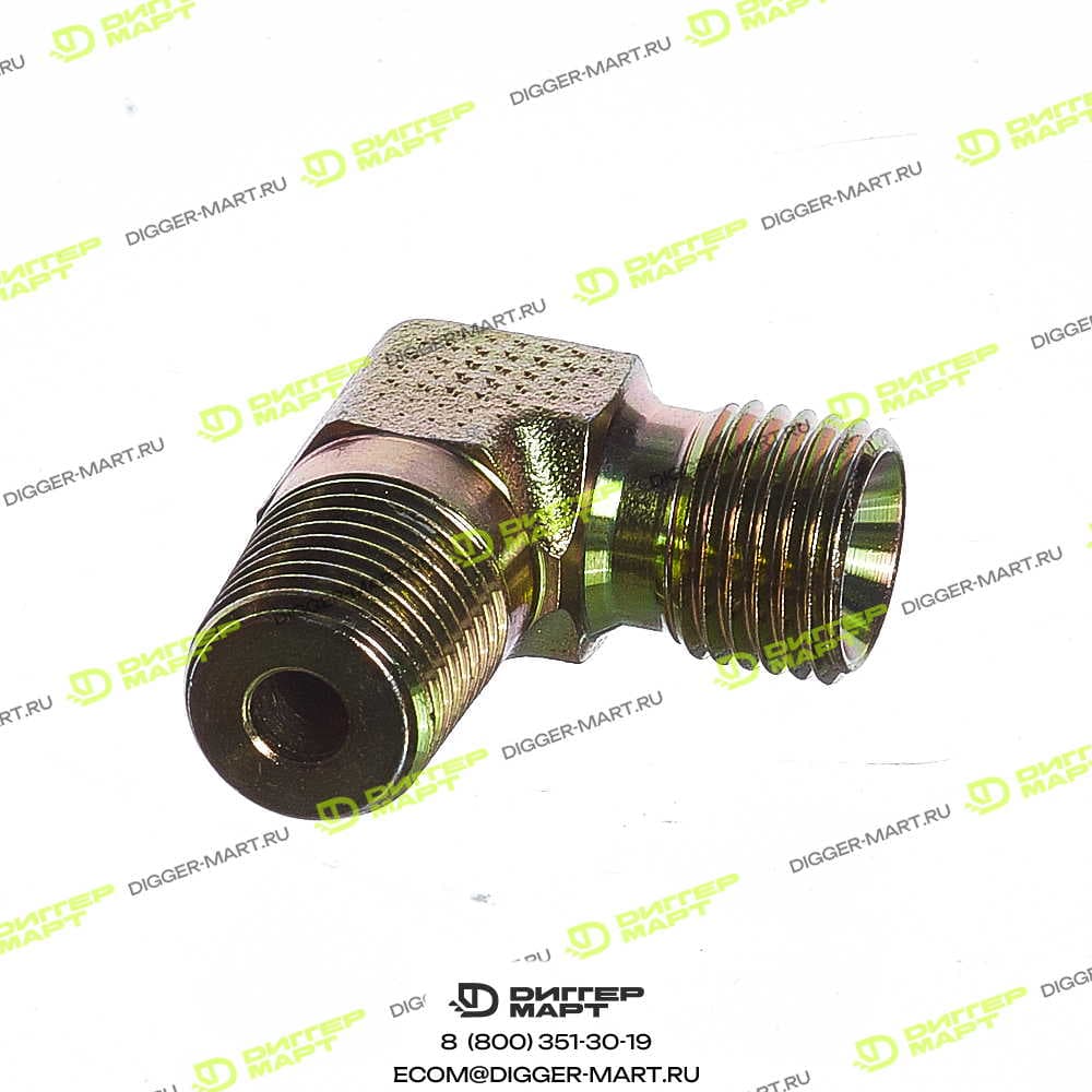 Адаптер 90 1/4" BSP(M) JCB 334/K1286