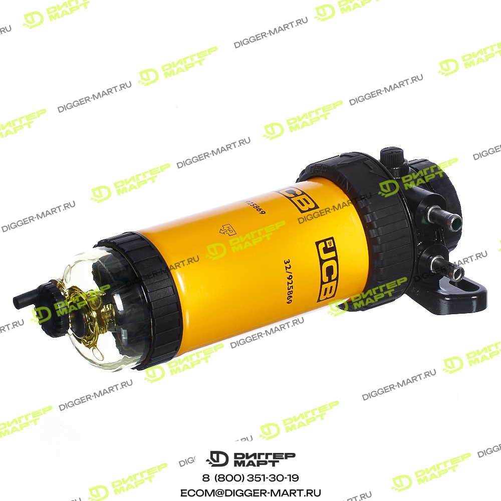 Фильтр отстойник в сборе (4 штуцера) JCB 320/A7061
